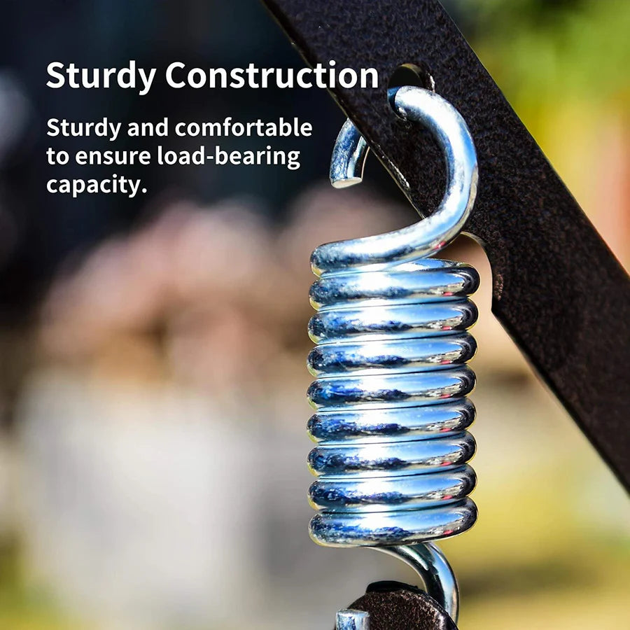 Patio Porch Swing with Weather Resistant Steel Frame, Adjustable Tilt Canopy